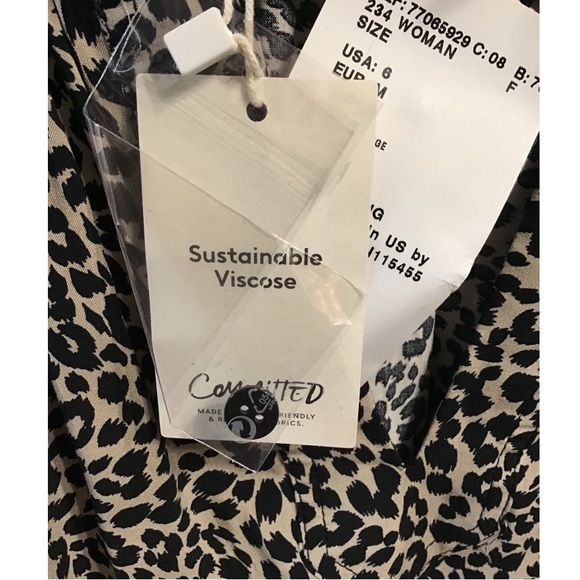 MNG Leopard Print Blouse - Picture 5 of 7